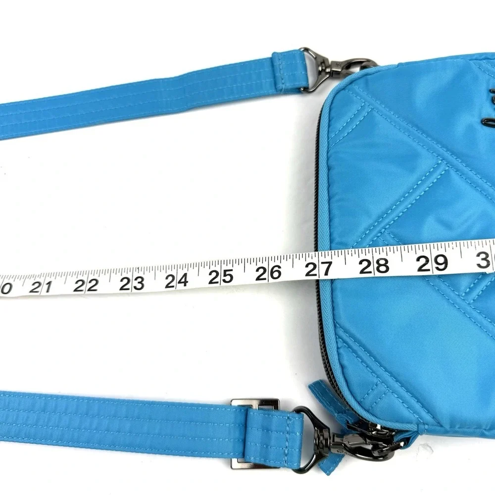 Lug Coupe SE Bag Teal Aqua‎ Quilted Nylon Convertible Belt Bag Purse Brand New